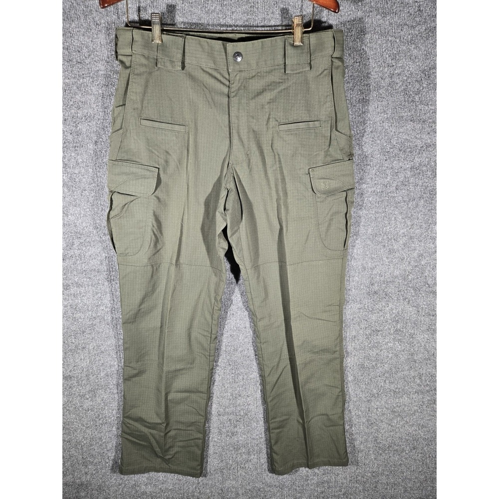 5.11 Tactical Stryke Pants 34x32 TDU Green Ripstop Cargo Tactical 74369 Mens
